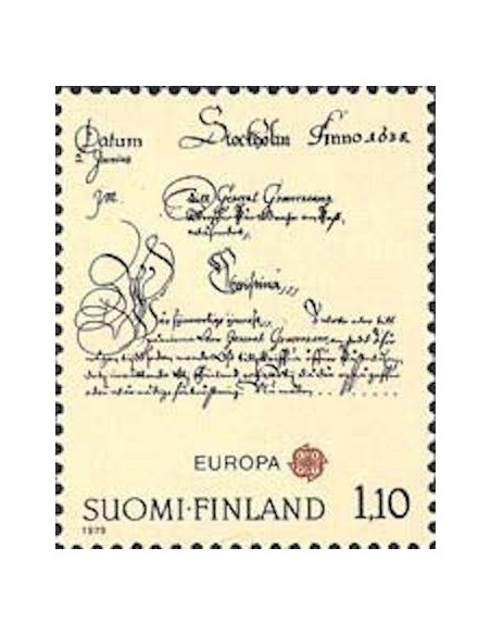 Timbre Poste Europa Finlande N° 0806 N** philatelie foxtimbre