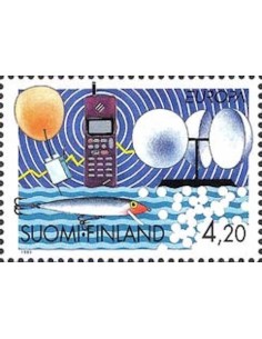 Timbre Poste Europa Finlande N° 1215 N** philatelie foxtimbre