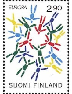 Timbre Poste Europa Finlande N° 1255 N** philatelie foxtimbre