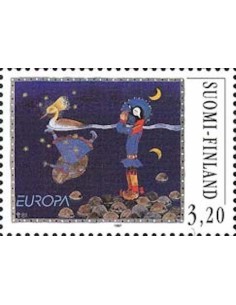 Timbre Poste Europa Finlande N° 1346 N** philatelie foxtimbre