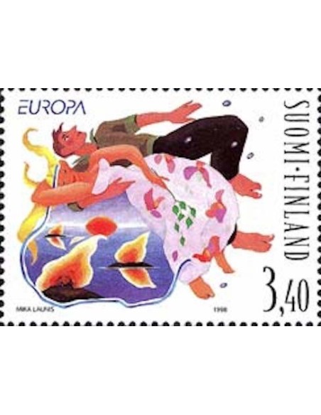 Timbre Poste Europa Finlande N° 1399 N** philatelie foxtimbre
