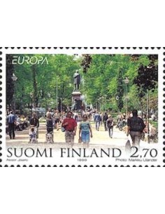 Timbre Poste Europa Finlande N° 1440 N** philatelie foxtimbre