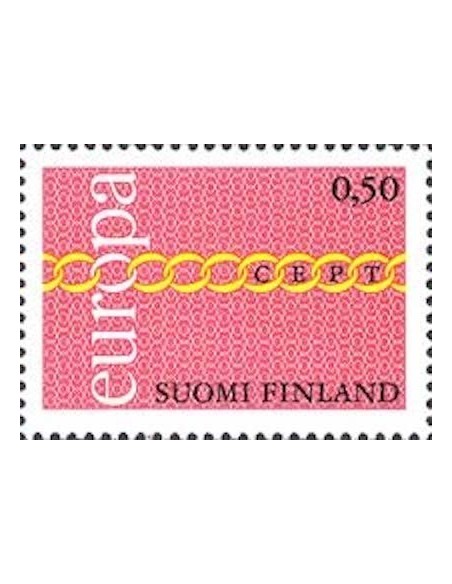 Timbre Poste Europa Finlande N° 0654 N** philatelie foxtimbre