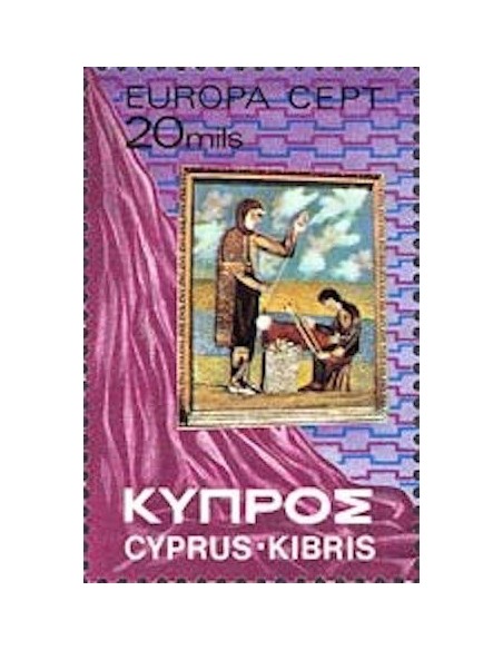 Timbre Poste Europa Chypre N° 0420 N** philatelie foxtimbre