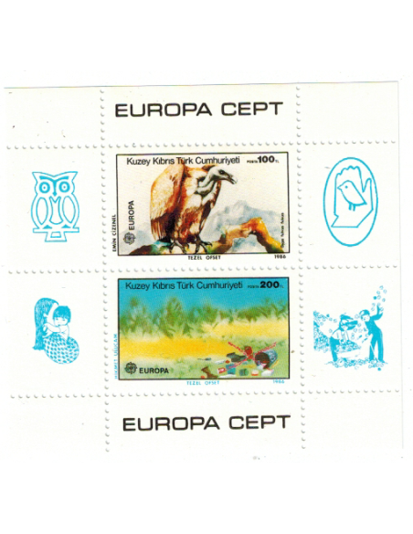 Chypre turc N° Bloc 0005 N**