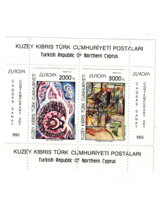 Timbre Poste Europa Chypre turc N° Bloc 0012 N** philatelie foxtimbre