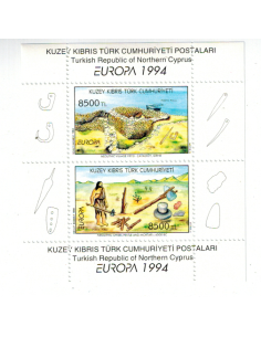 Timbre Poste Europa Chypre turc N° Bloc 0013 N** philatelie foxtimbre