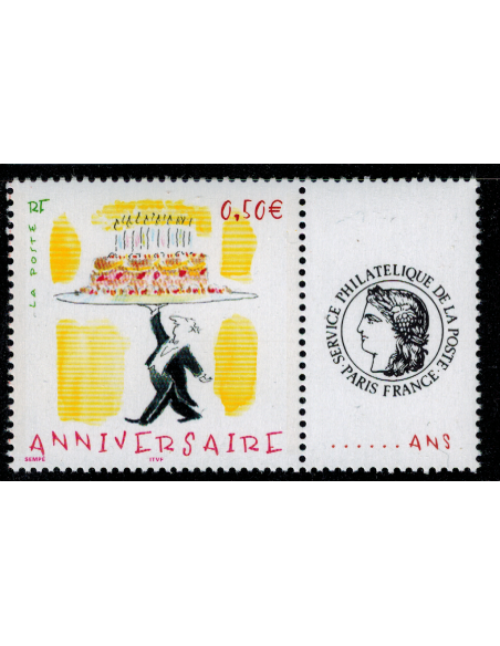 Timbre personnalise N° 3688A2