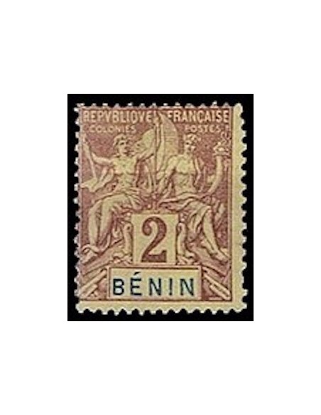 Timbre Poste Benin N° 034 N * philatélie foxtimbre