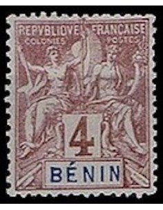 Timbre Poste Benin N° 035 N * philatélie foxtimbre