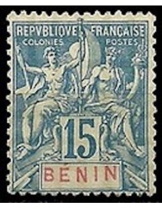 Timbre Poste Benin N° 038 N * philatélie foxtimbre