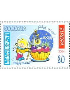Timbre Poste Europa Géorgie N° 0358 N** philatelie foxtimbre