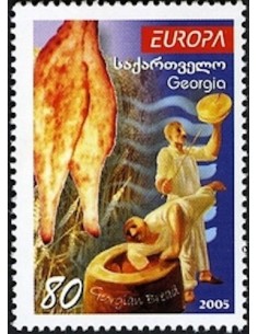 Timbre Poste Europa Géorgie N° 0380 N** philatelie foxtimbre