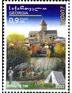Timbre Poste Europa Géorgie N° 0436 N** philatelie foxtimbre