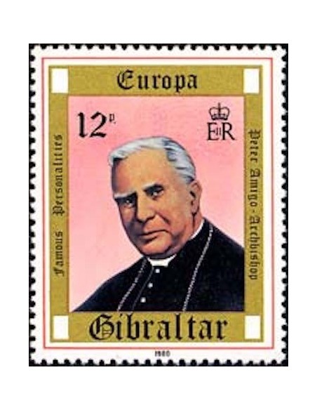 Timbre Poste Europa Gibraltar N° 0409 N** philatelie foxtimbre