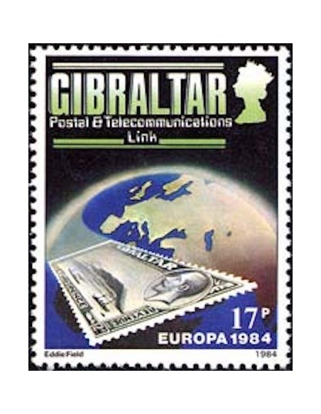 Timbre Poste Europa Gibraltar N° 0483 N** philatelie foxtimbre