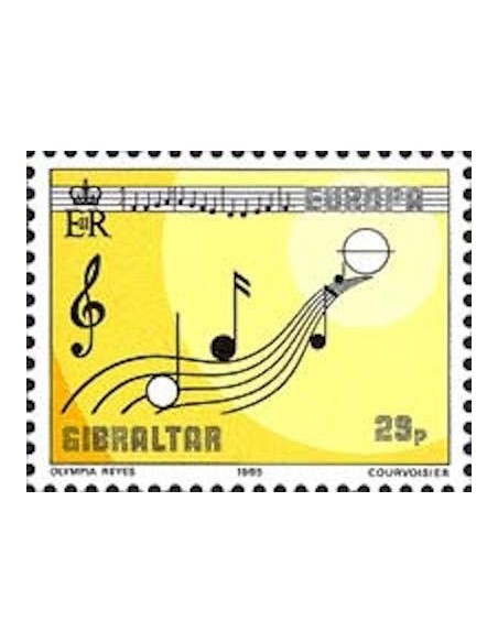 Timbre Poste Europa Gibraltar N° 0496 N** philatelie foxtimbre