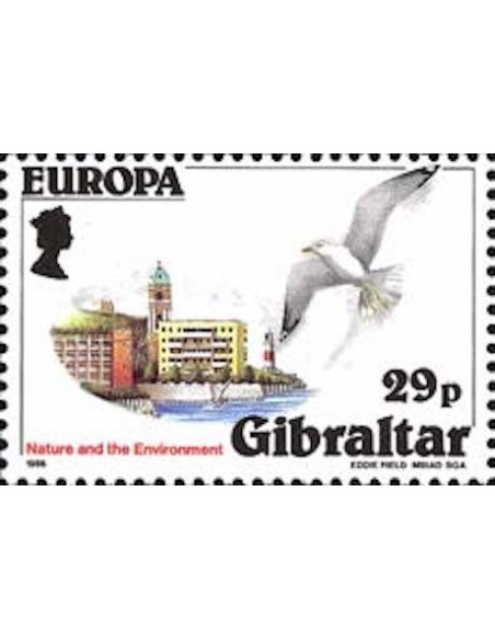 Timbre Poste Europa Gibraltar N° 0514 N** philatelie foxtimbre