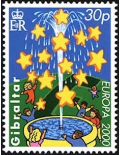 Timbre Poste Europa Gibraltar N° 0911 N** philatelie foxtimbre