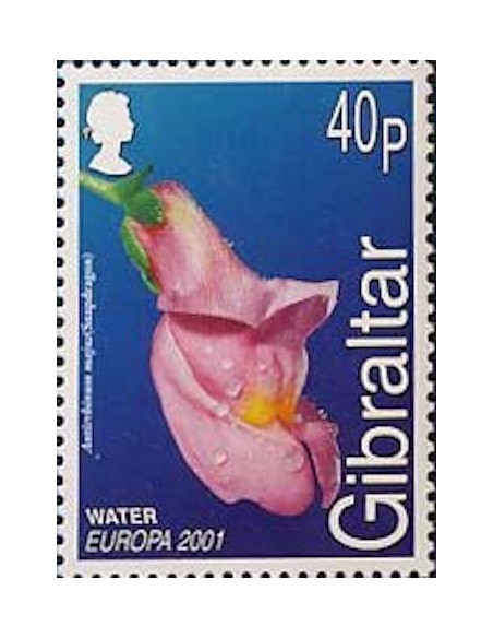 Timbre Poste Europa Gibraltar N° 0964 N** philatelie foxtimbre