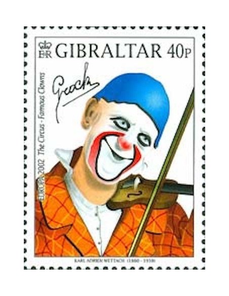 Timbre Poste Europa Gibraltar N° 1004 N** philatelie foxtimbre