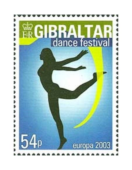 Timbre Poste Europa Gibraltar N° 1036 N** philatelie foxtimbre