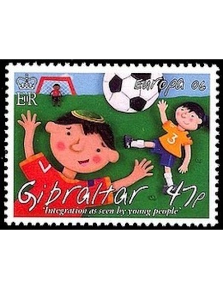 Timbre Poste Europa Gibraltar N° 1168 N** philatelie foxtimbre