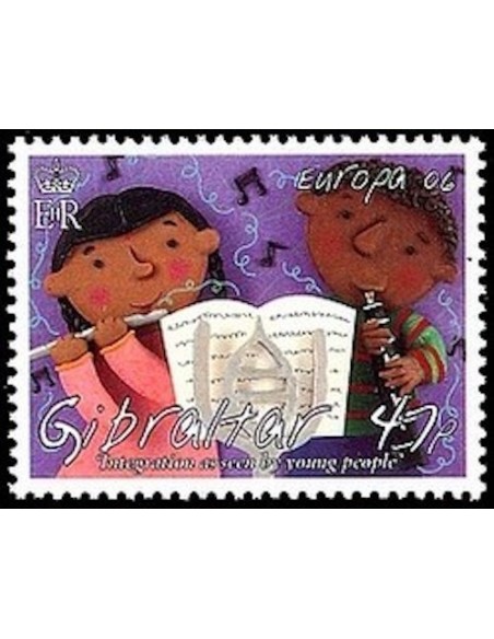 Timbre Poste Europa Gibraltar N° 1169 N** philatelie foxtimbre