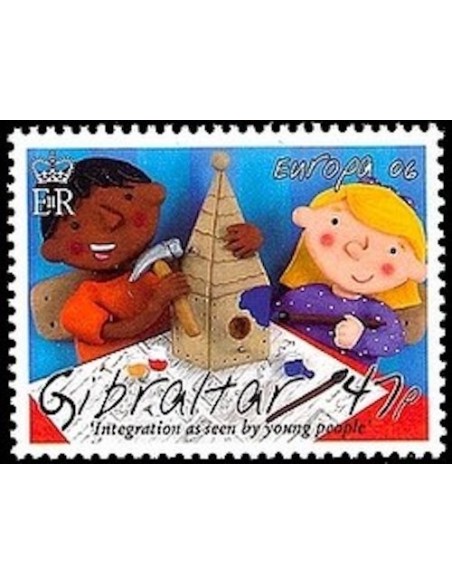 Timbre Poste Europa Gibraltar N° 1170 N** philatelie foxtimbre