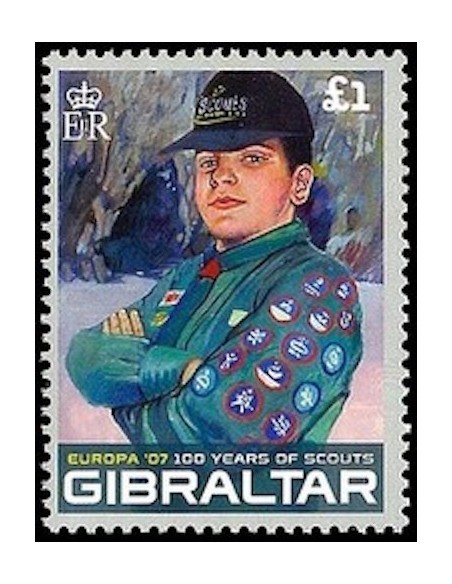 Timbre Poste Europa Gibraltar N° 1215 N** philatelie foxtimbre
