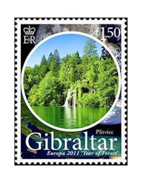Timbre Poste Europa Gibraltar N° 1424 N** philatelie foxtimbre