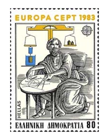 Timbre Poste Europa Grèce N° 1492 N** philatelie foxtimbre