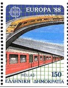 Timbre Poste Europa Grèce N° 1668 N** philatelie foxtimbre