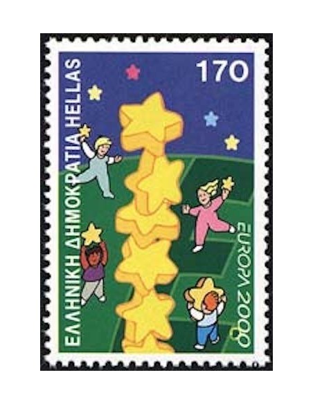 Timbre Poste Europa Grèce N° 2021 N** philatelie foxtimbre