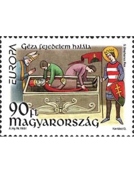 Timbre Poste Europa Hongrie N° 3588 N** philatelie foxtimbre