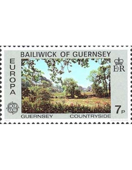 Timbre Poste Europa Ile de Guernesey N° 0142 N** philatelie foxtimbre