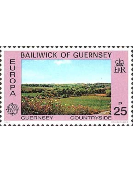 Timbre Poste Europa Ile de Guernesey N° 0143 N** philatelie foxtimbre