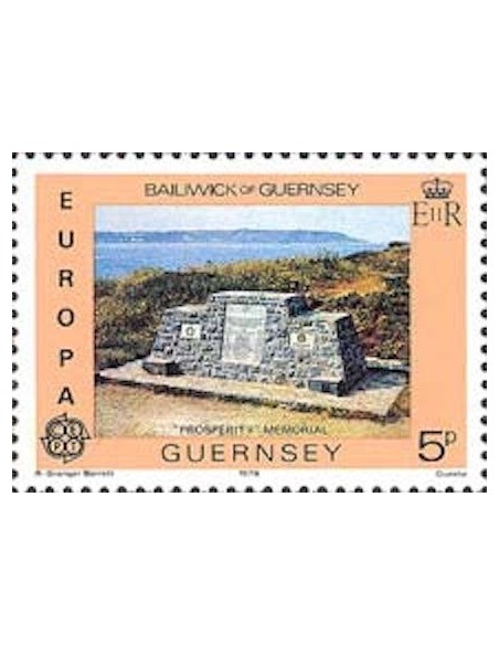 Timbre Poste Europa Ile de Guernesey N° 0156 N** philatelie foxtimbre