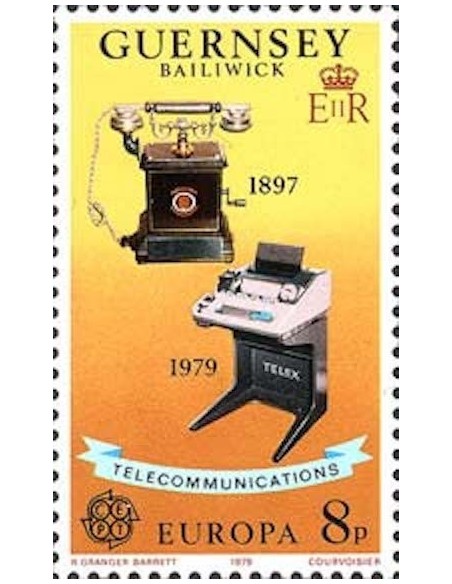Timbre Poste Europa Ile de Guernesey N° 0185 N** philatelie foxtimbre