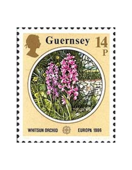 Timbre Poste Europa Ile de Guernesey N° 0360 N** philatelie foxtimbre
