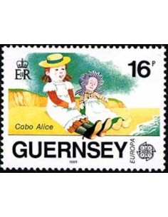 Timbre Poste Europa Ile de Guernesey N° 0452 N** philatelie foxtimbre