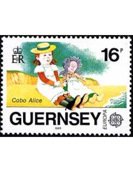 Timbre Poste Europa Ile de Guernesey N° 0452 N** philatelie foxtimbre