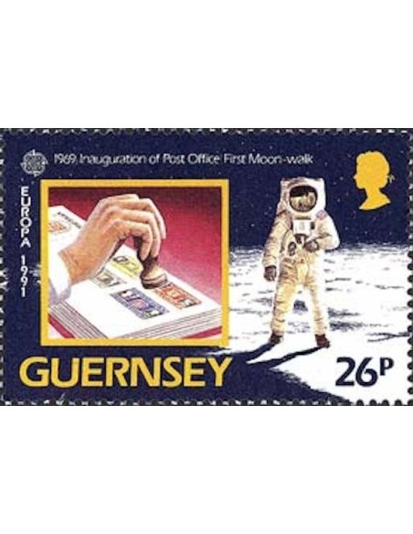 Timbre Poste Europa Ile de Guernesey N° 0523 N** philatelie foxtimbre