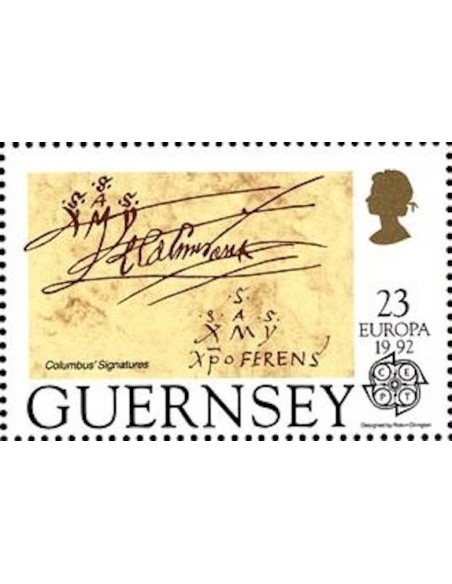 Timbre Poste Europa Ile de Guernesey N° 0561 N** philatelie foxtimbre