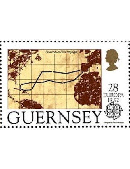 Timbre Poste Europa Ile de Guernesey N° 0562 N** philatelie foxtimbre