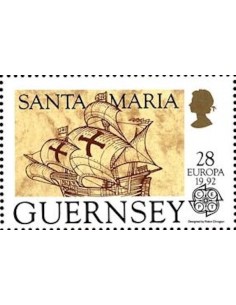 Timbre Poste Europa Ile de Guernesey N° 0563 N** philatelie foxtimbre