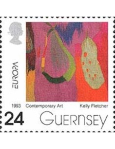 Timbre Poste Europa Ile de Guernesey N° 0616 N** philatelie foxtimbre