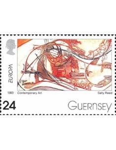 Timbre Poste Europa Ile de Guernesey N° 0617 N** philatelie foxtimbre