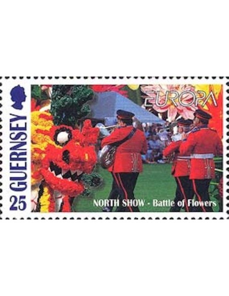 Timbre Poste Europa Ile de Guernesey N° 0793 N** philatelie foxtimbre