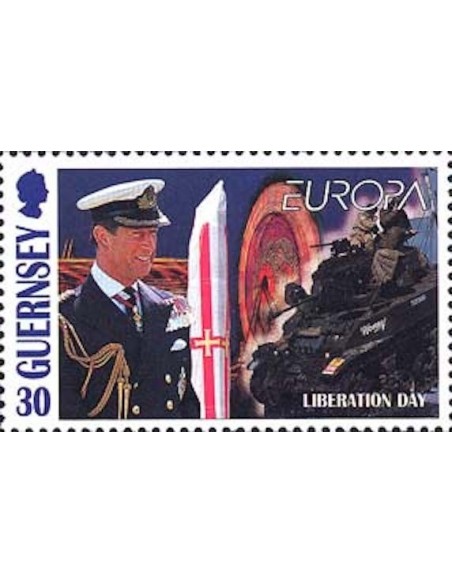 Timbre Poste Europa Ile de Guernesey N° 0794 N** philatelie foxtimbre